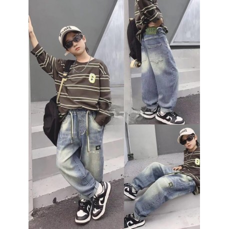Q Washed Denim Pants(no acc)