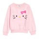 Soft Pink HK Girl Long Sleeve T-Shirt
