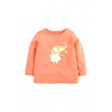 Hearts Girl Long Sleeve T-Shirt