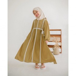 Antelope Three  Lace Stripe Side Ribbon Gamis