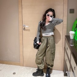 Punch Top Set Army Cargo Pants