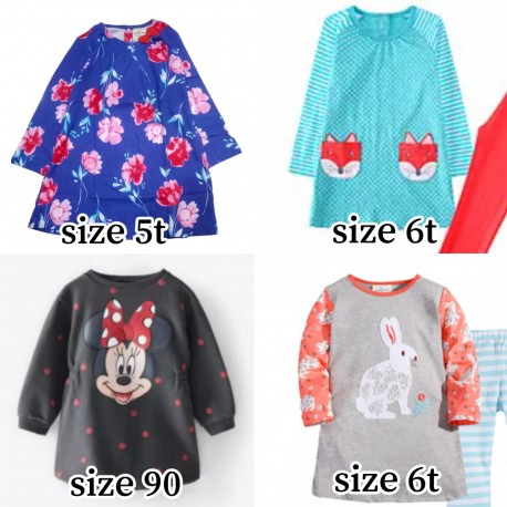 Cute Girl LS Dress