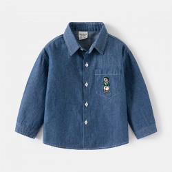 Blue Bear Denim LS Shirt