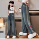 Two Tone Pocket Jeans