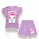 Purple HK Sanrio Ruffle Set