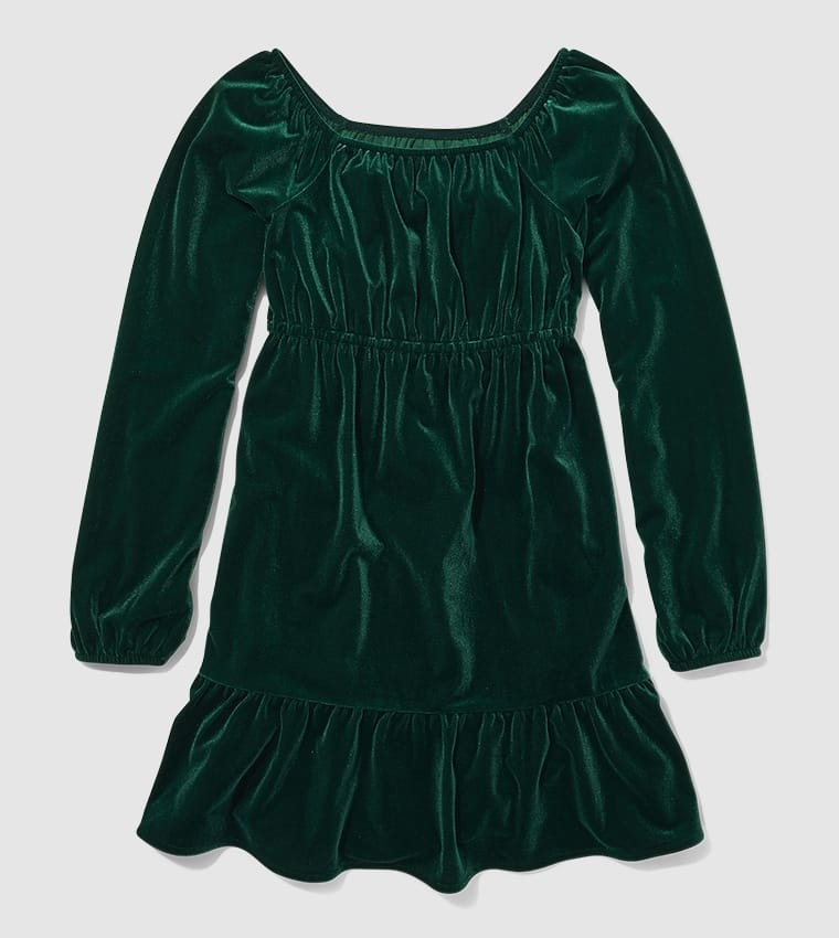 jade green long sleeve dress JADE MAXI DRESS IN SMOKE GREEN | CULT MIA main image 1