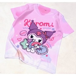 Pink White Kur0mi Top