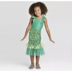 Cat & Jack 2in1 Green Mermaid Swimsuits