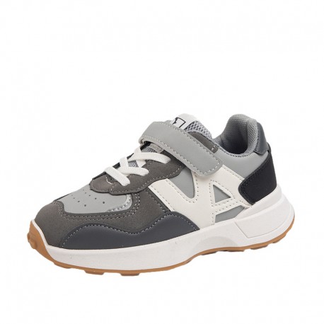 Grey White LA Shoes