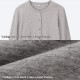 Un1qlo Grey Pocket Cardigan