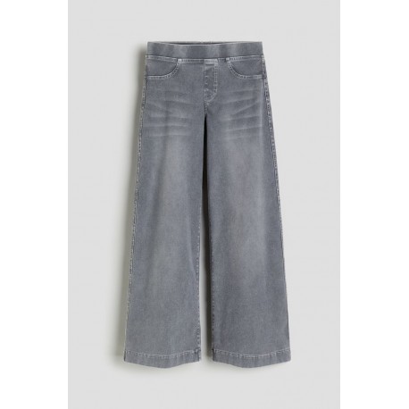 H&M Grey Wide Leg Jeans