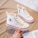 White Canvas Shoes