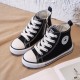 Black Canvas Shoes