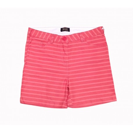Kaporal Pink Stripe Chinos Shorts