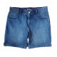 Lee Blue Wide Denim Shorts