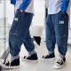 Blue Z Pocket Denim Pants