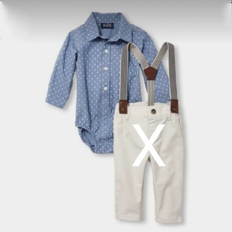 The Children's Place Blue Bodysuits (jumper only, no pants)