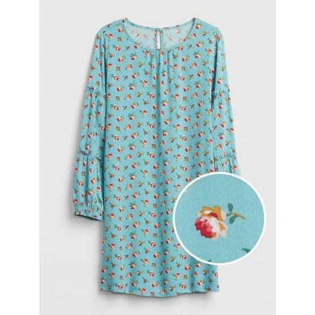 GAP Blue Floral Dress