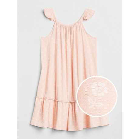 GAP Peach Floral Dress