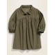 OldNavy Army Baby Corduroy LS Dress