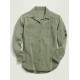 OldNavy Army Pocket LS Top