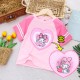 Pink Mel0dy Flip Sequins T-Shirt