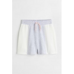 HM White Grey Short Pants
