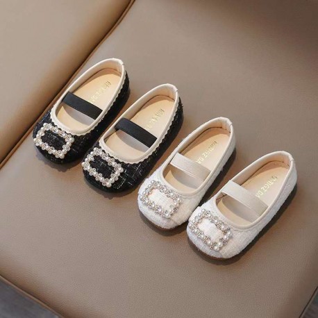 Black Pearl Ballerina Shoes