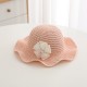 Pink Flower Summer Hat