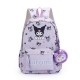 Purple Kur0mi Full Backpack + Cute Coin Purse