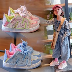 Blue Letter M Funky Shoes