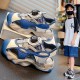White Blue Open Sport Shoes