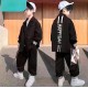 Happy Day Black Top Set Pants