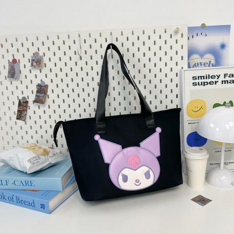 Kur0mi Embroidery Tote Bag