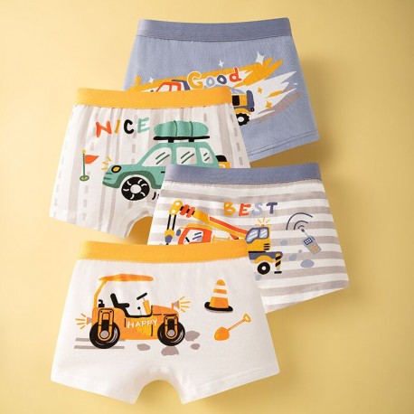4pcs Vehicles Boxer