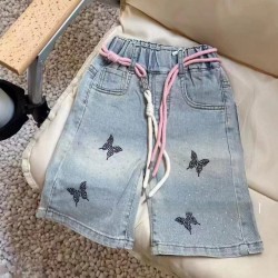 Butterfly Sparkle Denim Pants (no acc)