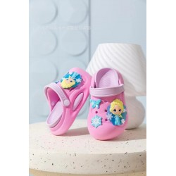 Pink Fr0zen Clogs Sandals
