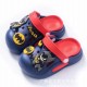 Navy Red B@tman Clogs Sandals
