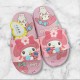 Soft Pink Mel0dy Flowers Slippers