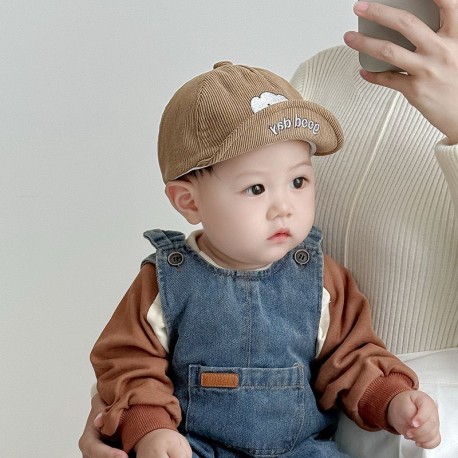 Brown Elephant Corduroy Hat