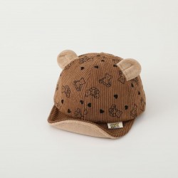 Brown Bears Corduroy Hat