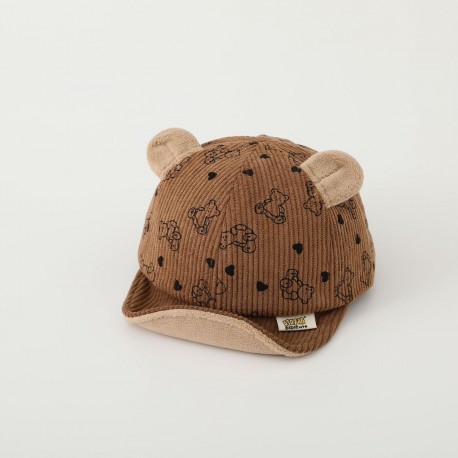 Brown Bears Corduroy Hat