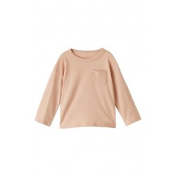 HM Light Brown Pocket LS T-Shirt