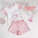 M@rie C@t Ruffle Top Set Shorts