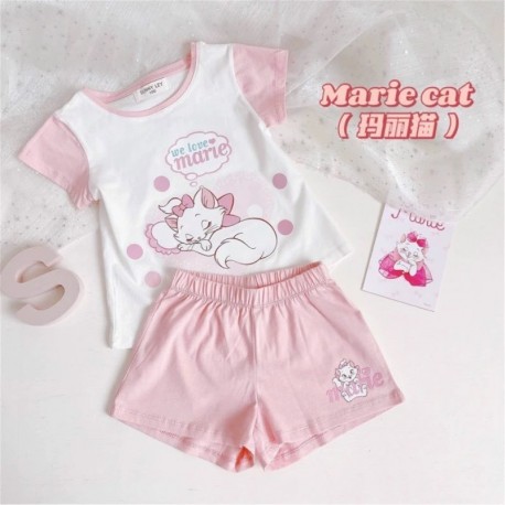M@rie C@t Ruffle Top Set Shorts