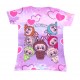 Pink Heart L@bubu Heart Printed T-Shirt