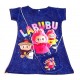 Blue Rainbow L@bubu Dress+Sling Bag