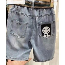 Smiley Short Denim Pants(no belt)