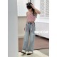 Light Blue Denim Washed Jeans