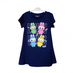 Navy Labubu Dress